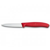 Μαχαίρι Victorinox 8cm ίσιο κόκκινη λαβή
